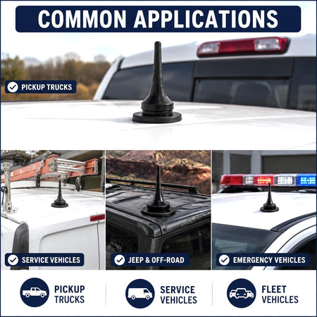 3/4" NMO Antenna Hole Plug – LDPE Snap-In Cover
