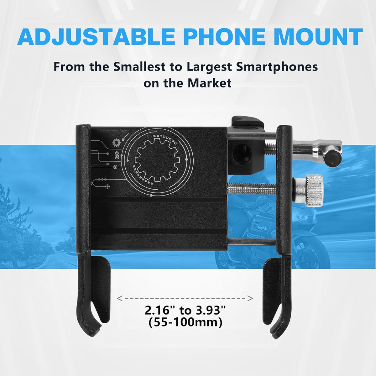 Phone Holder with Clamp