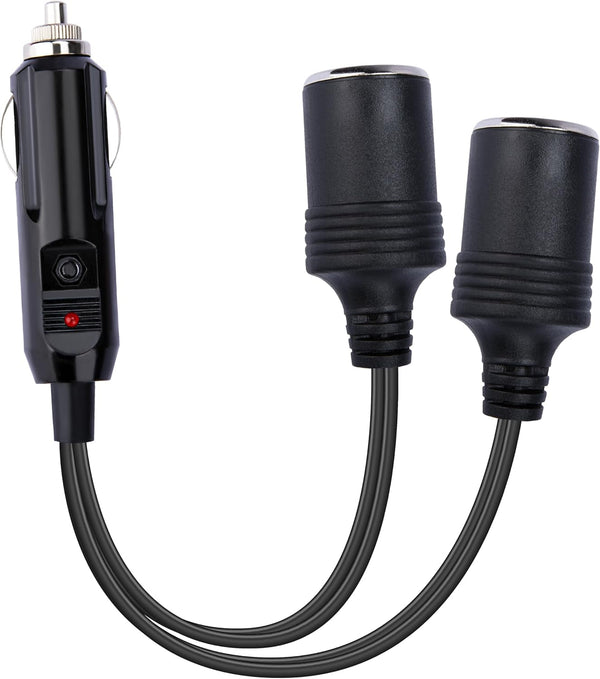 12V Dual Car Lighter Adapter Splitter