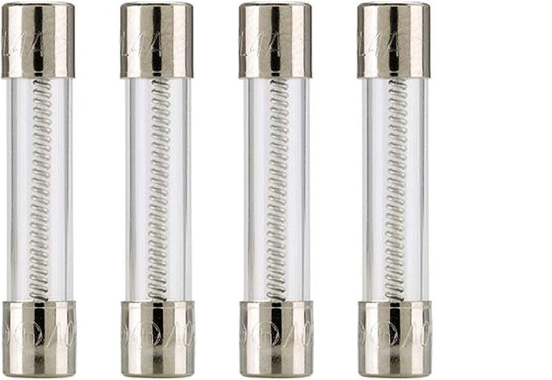 15A 32V 1.25 inch x 1.25 inch Slow-Blow Fuse (4-Pack)