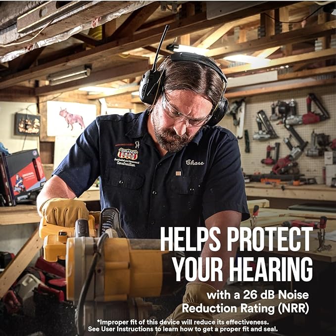 3M™ WorkTunes™ AM/FM Hearing Protector with Audio Assist