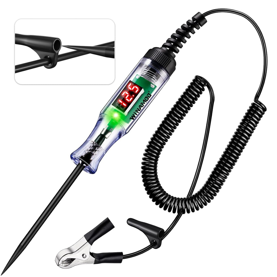 3-48V Automotive LED Voltage Tester with Polarity Indicator