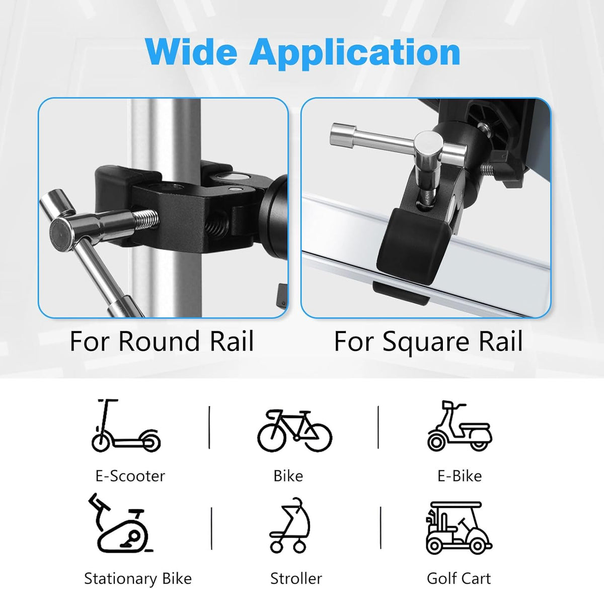 Phone Holder with Clamp