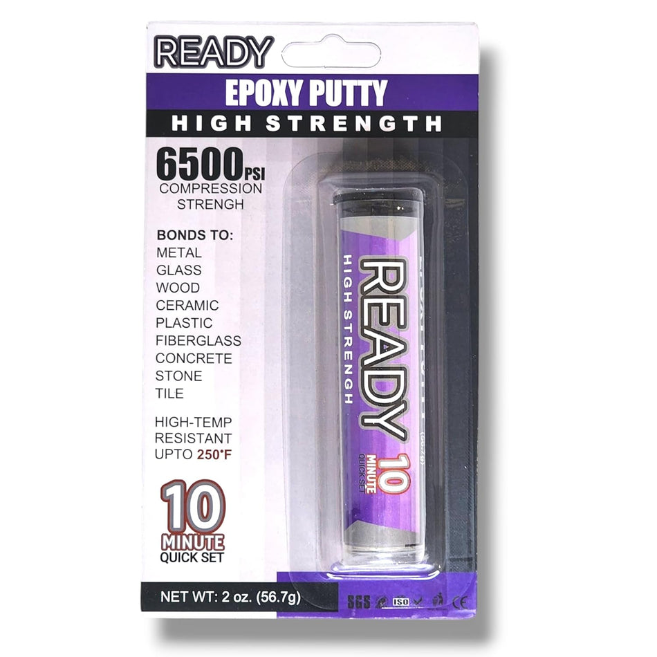 Ready High Strength Epoxy Putty, 10 Min Quick Set