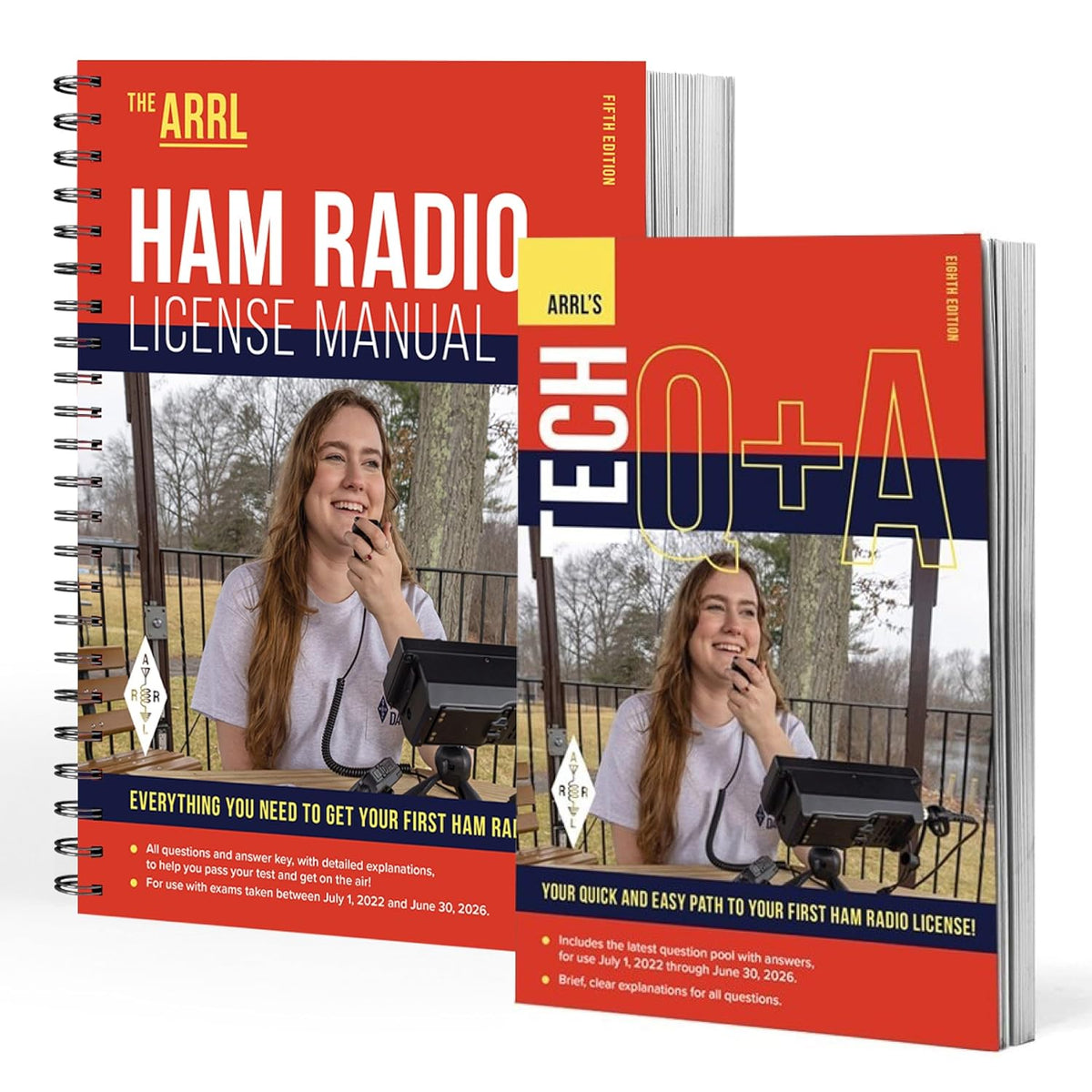 ARRL Technician Class License Bundle for Ham Radio – Everything You Need to Get Your First Amateur Radio License Spiral-bound – June 16, 2022