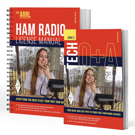 ARRL Technician Class License Bundle for Ham Radio – Everything You Need to Get Your First Amateur Radio License Spiral-bound – June 16, 2022