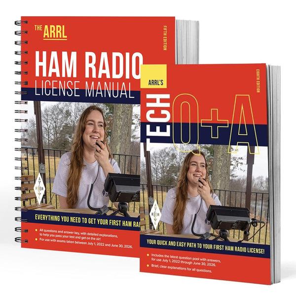 ARRL Technician Class License Bundle for Ham Radio – Everything You Need to Get Your First Amateur Radio License Spiral-bound – June 16, 2022
