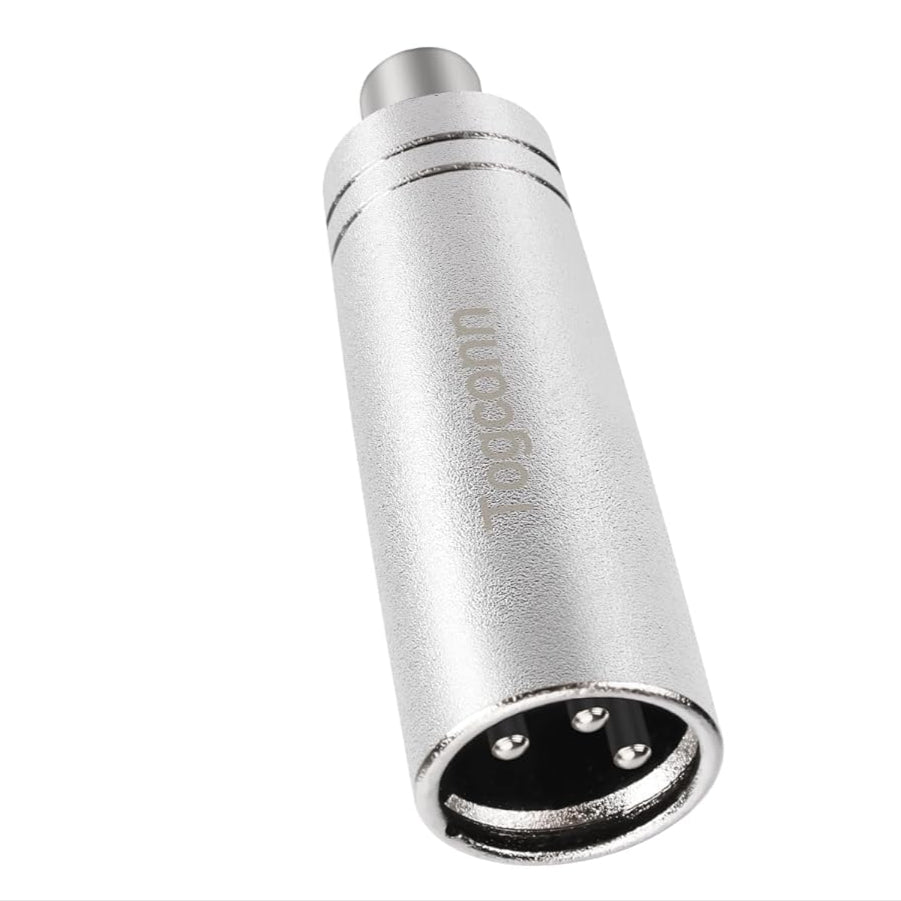 RCA Female to XLR Male Adapter
