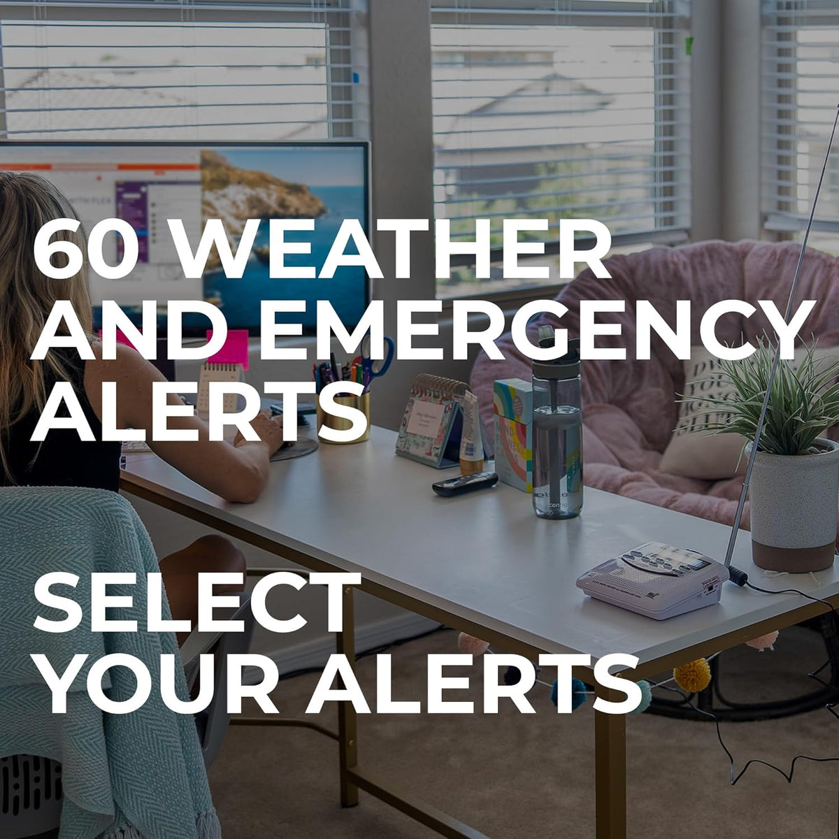 Midland NOAA Weather Alert Radio Emergency | TekShack