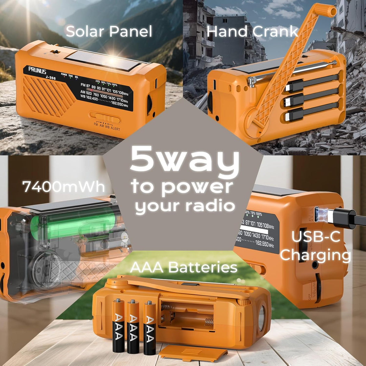 Pronus J-366 Portable Radio