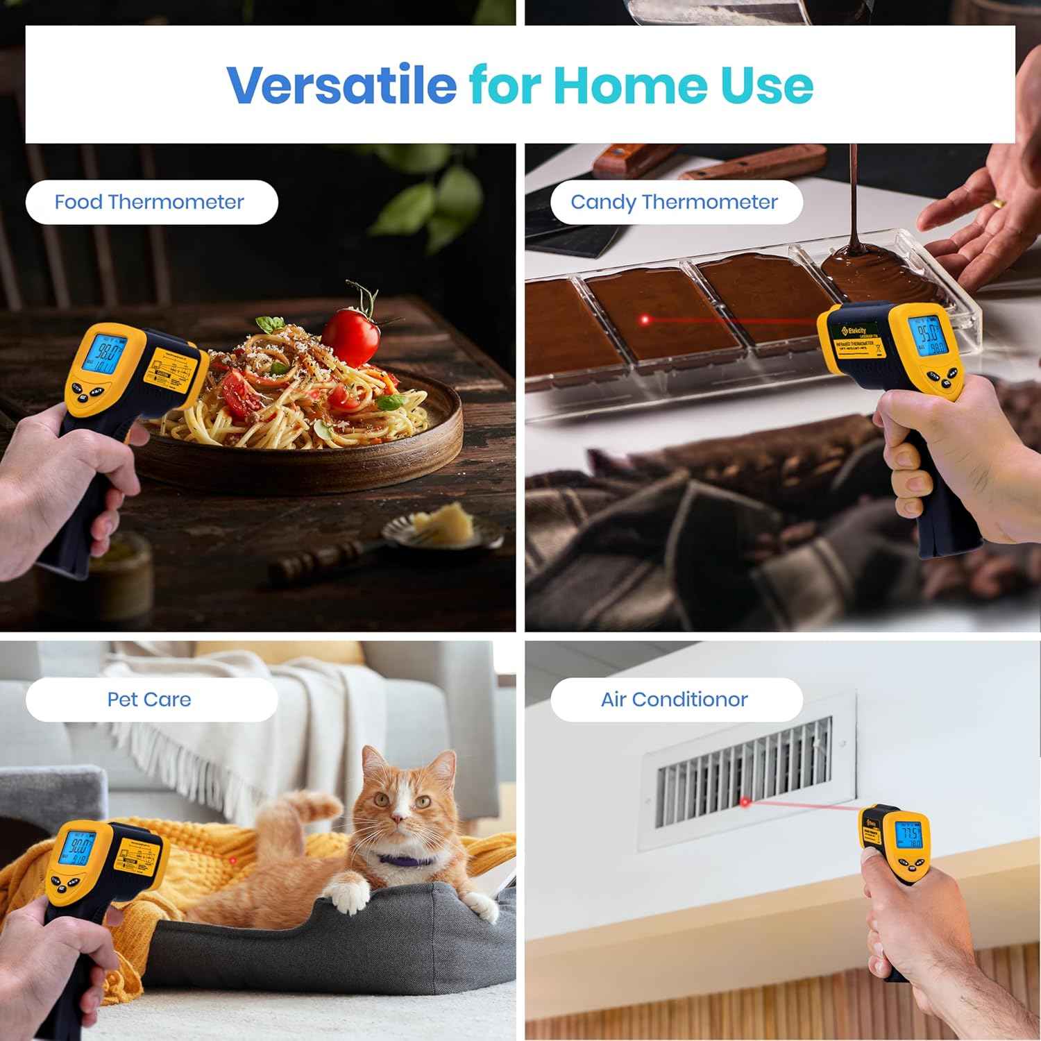 Etekcity Infrared Thermometer Laser Temperature Gun