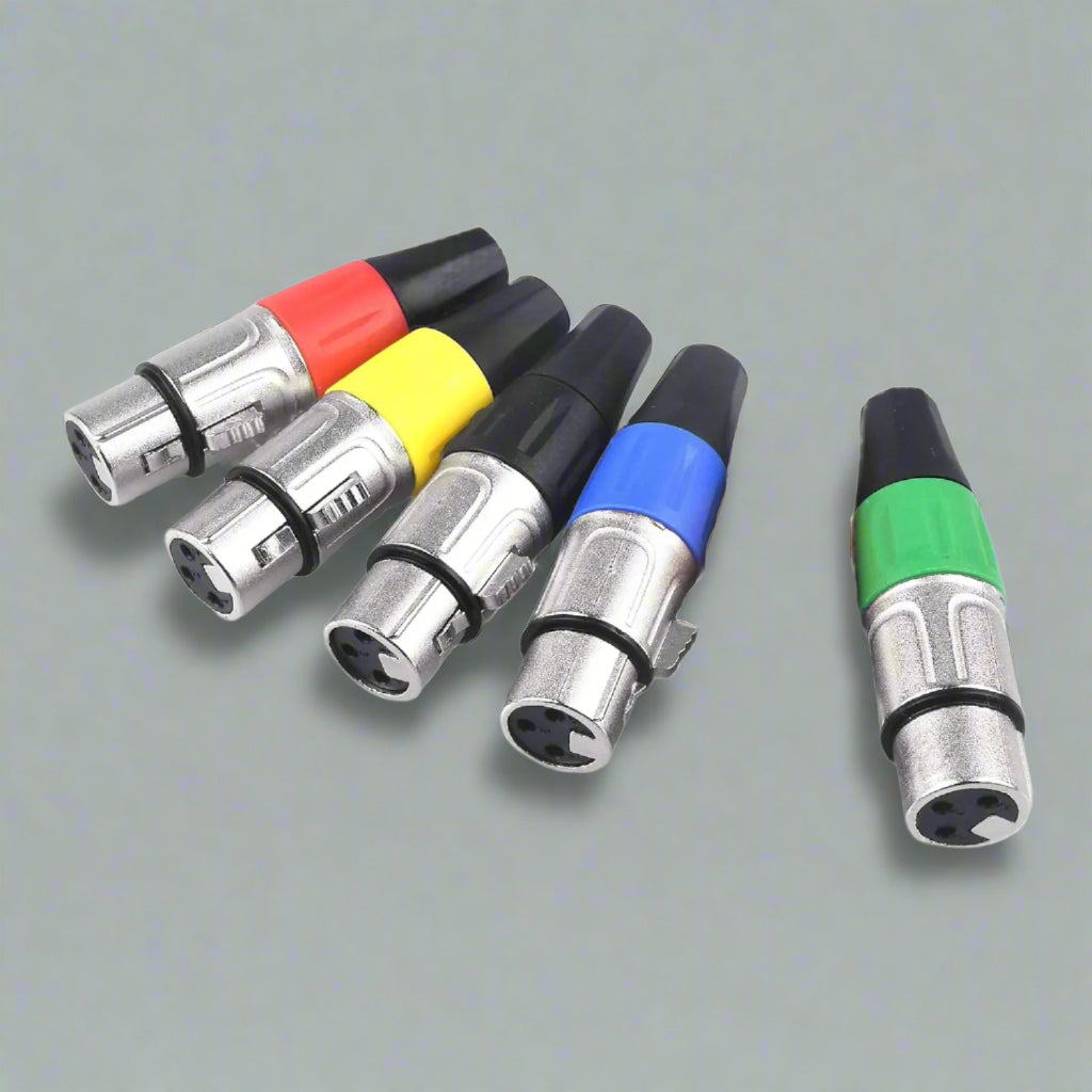 TekShack XLR Female Connector 3-Pin Professional