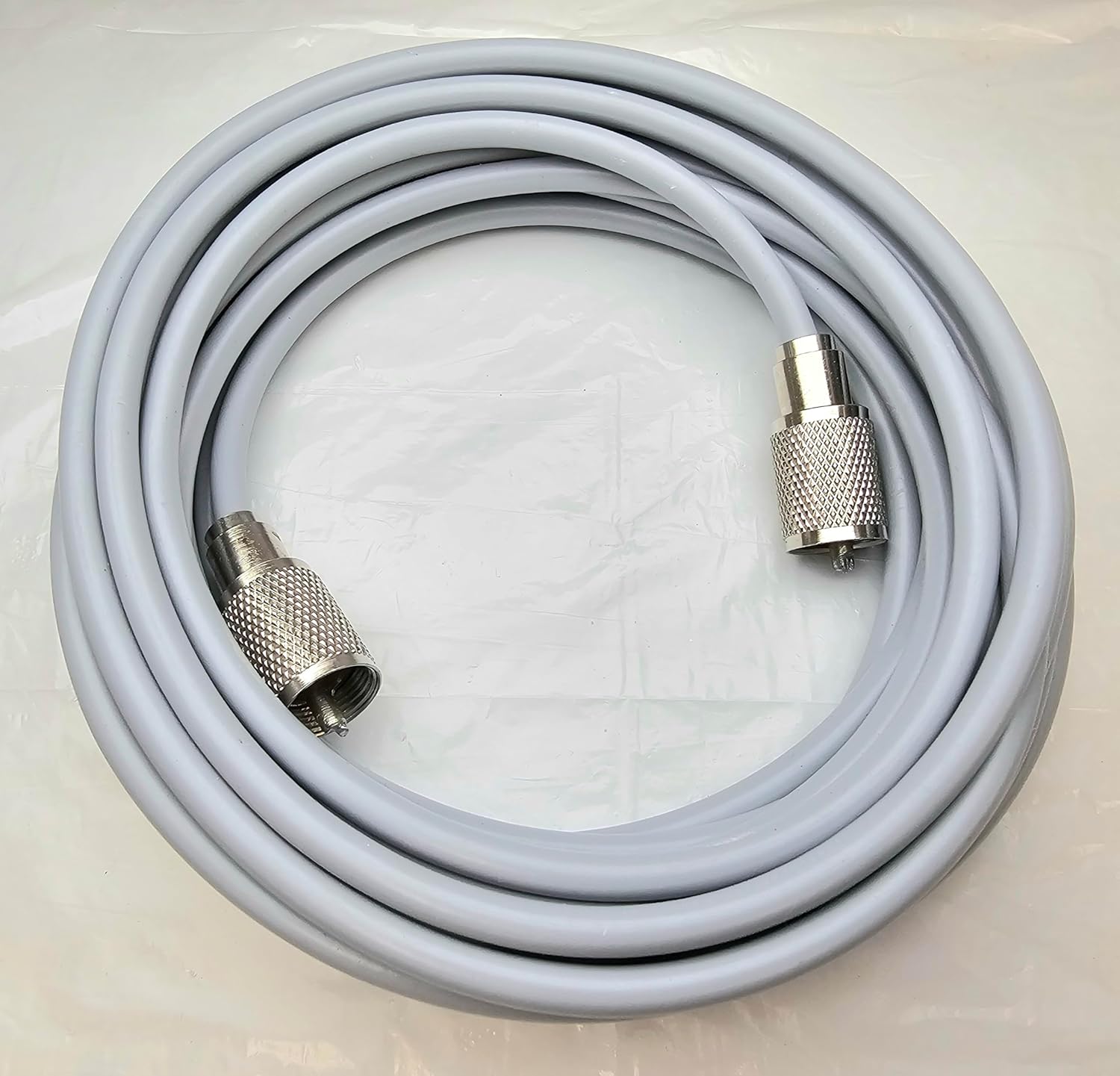 Workman 12 Ft RG-8X CB/Ham Antenna Coax Cable – Hand Soldered