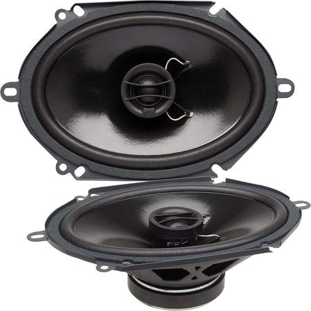 PowerBass S-6802 6x8in OEM Coaxial Speakers No Grill (Pair)