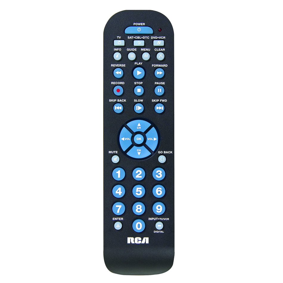 Universal Remote Control Platinum Pro RCA. Expanded DVR Capability