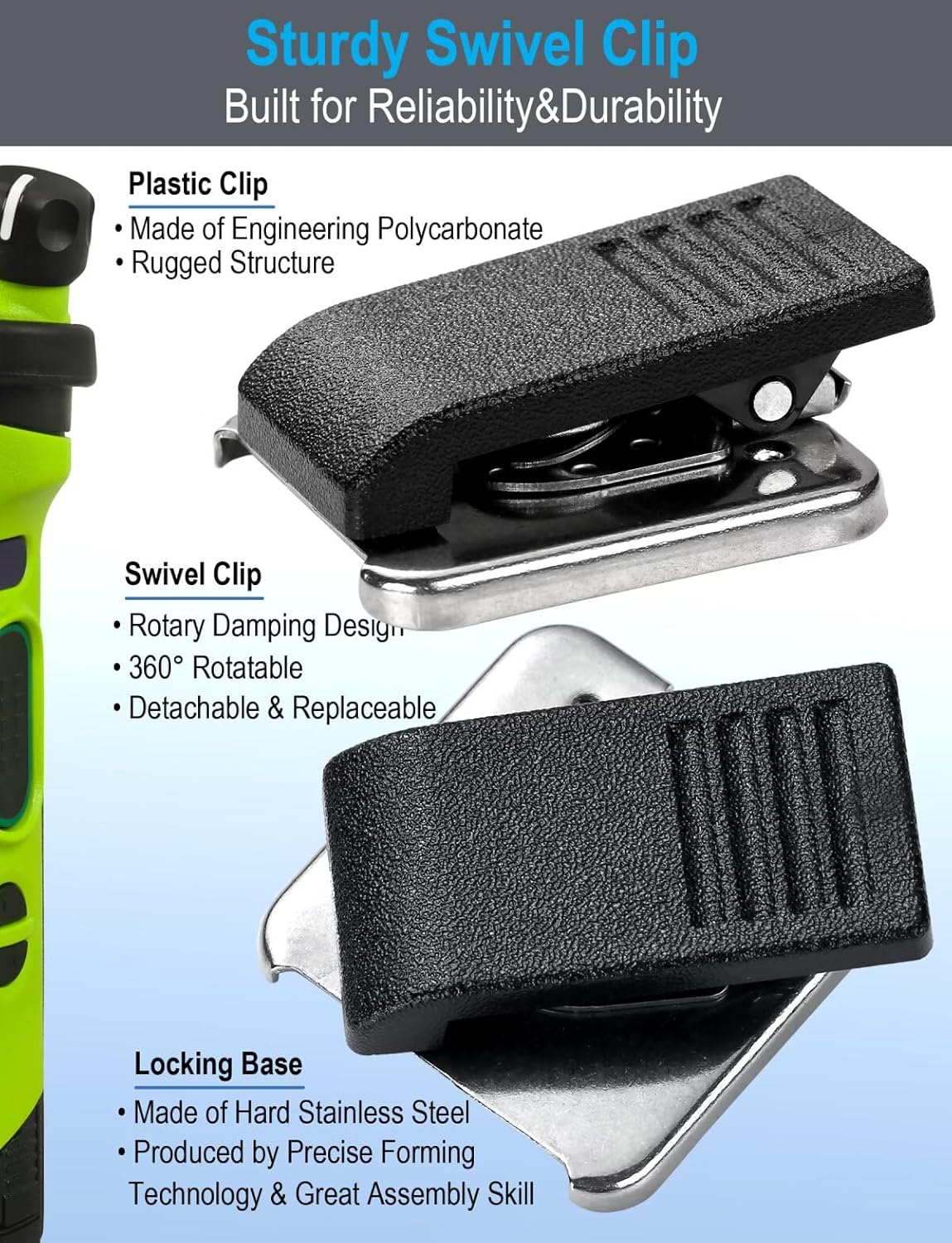 Speaker Mic for Baofeng & Kenwood Radios – Compatible with UV-5R, UV-82, BF-F8HP, BTECH, Retevis