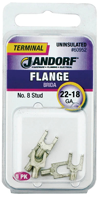 Term Flange 22-18 Unins #8 Stud #60952