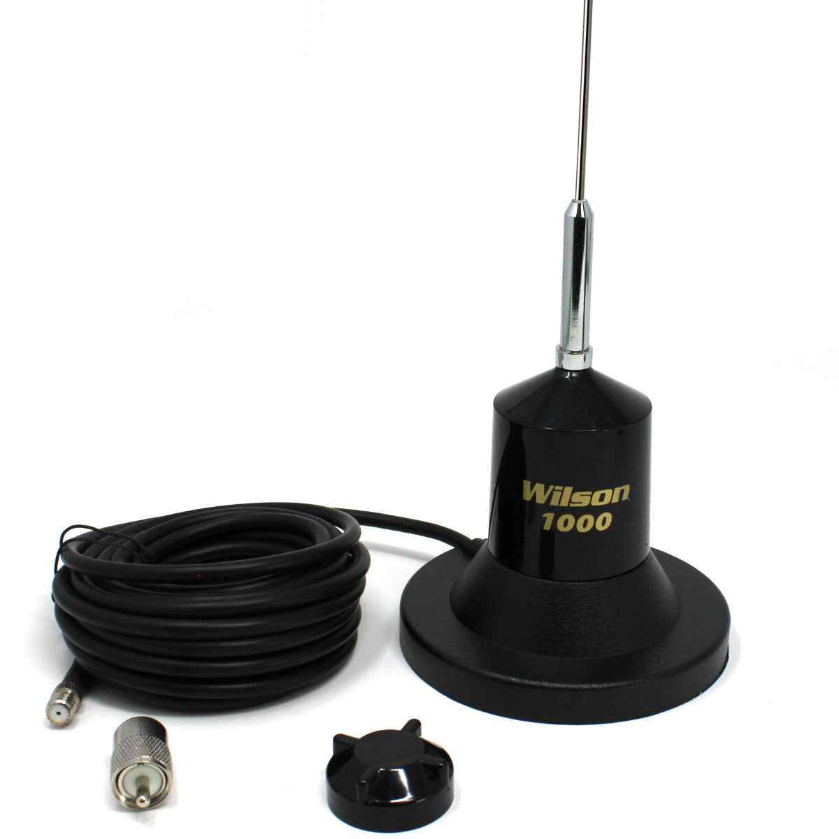 Wilson 1000 Magnetic Mount Base Loaded CB Antenna W1000MAG-B