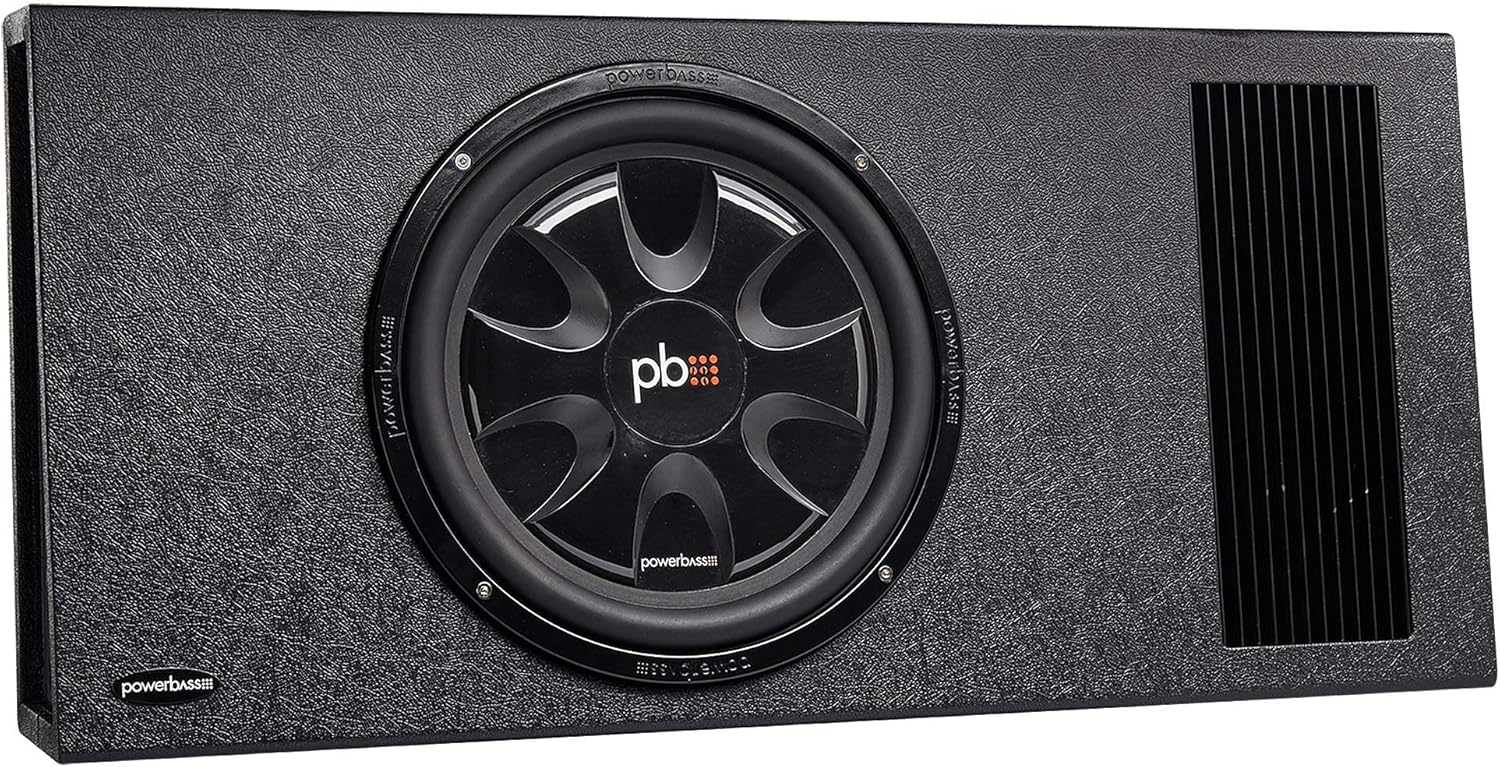 PowerBass PS-AWB121T Single 12in 200W Amplified Enclosure