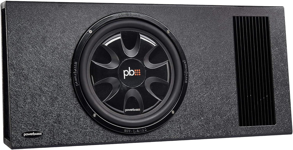 PowerBass PS-AWB121T Single 12in 200W Amplified Enclosure