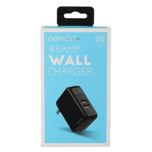 GoMovie 4.8 Amp Dual Port USB Wall Charger