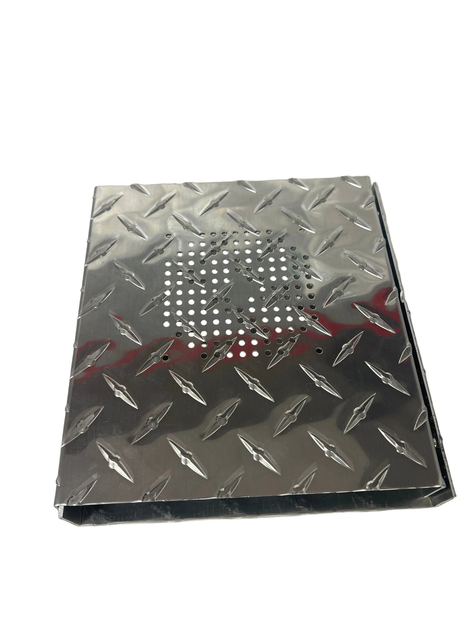 Aftermarket Cobra 29LTD Chassis Cover Chrome Diamond Plate