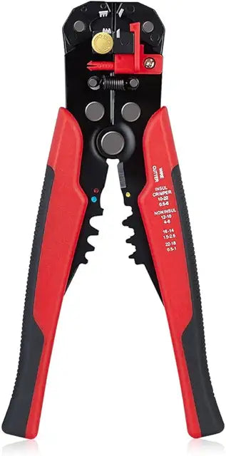 Automatic wire stripper and crimper