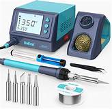 BAKON 969S Soldering Iron Kit,60W Digital Soldering Station