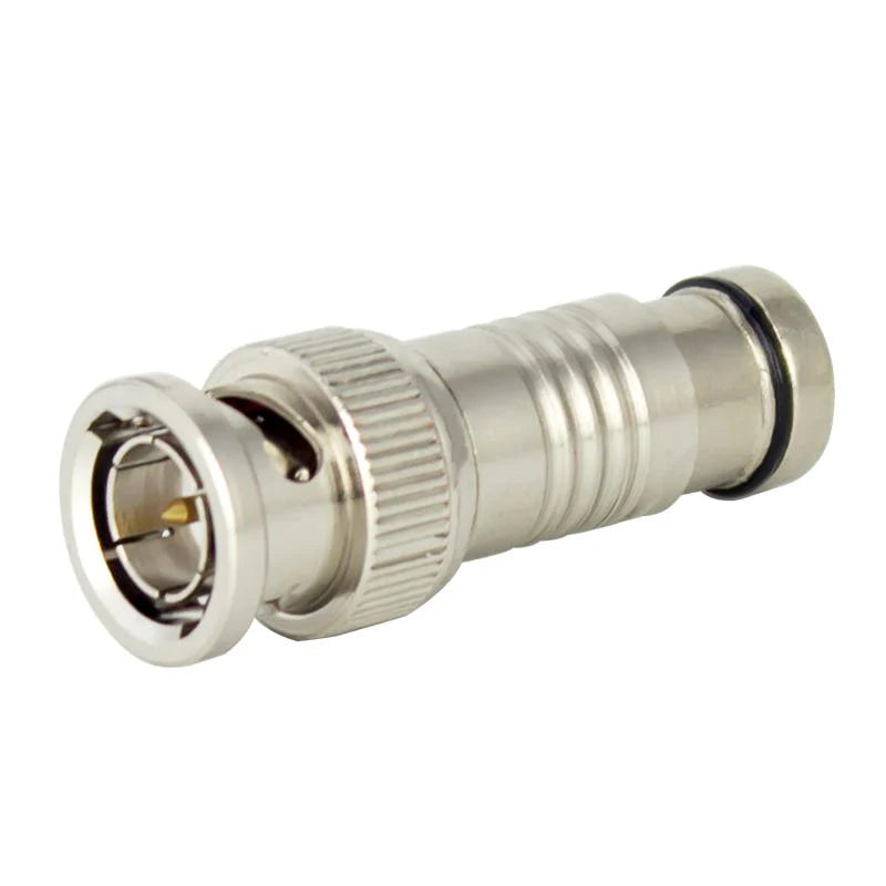 BNC Male Compression Connector for RG-59U 6 pack