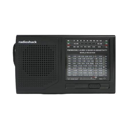 RadioShack Portable Multi-Band Radio with Weather Band Battery Powered