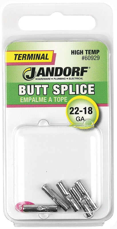 Butt Splice Connector, 22 to 18 AWG Wire #60929