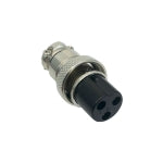 3-Pin CB Microphone Connector – Female, Solder-Type for Radio Mics C3