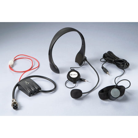 Cobra CAMS4 – CB Mic Headset w/ Remote PTT
