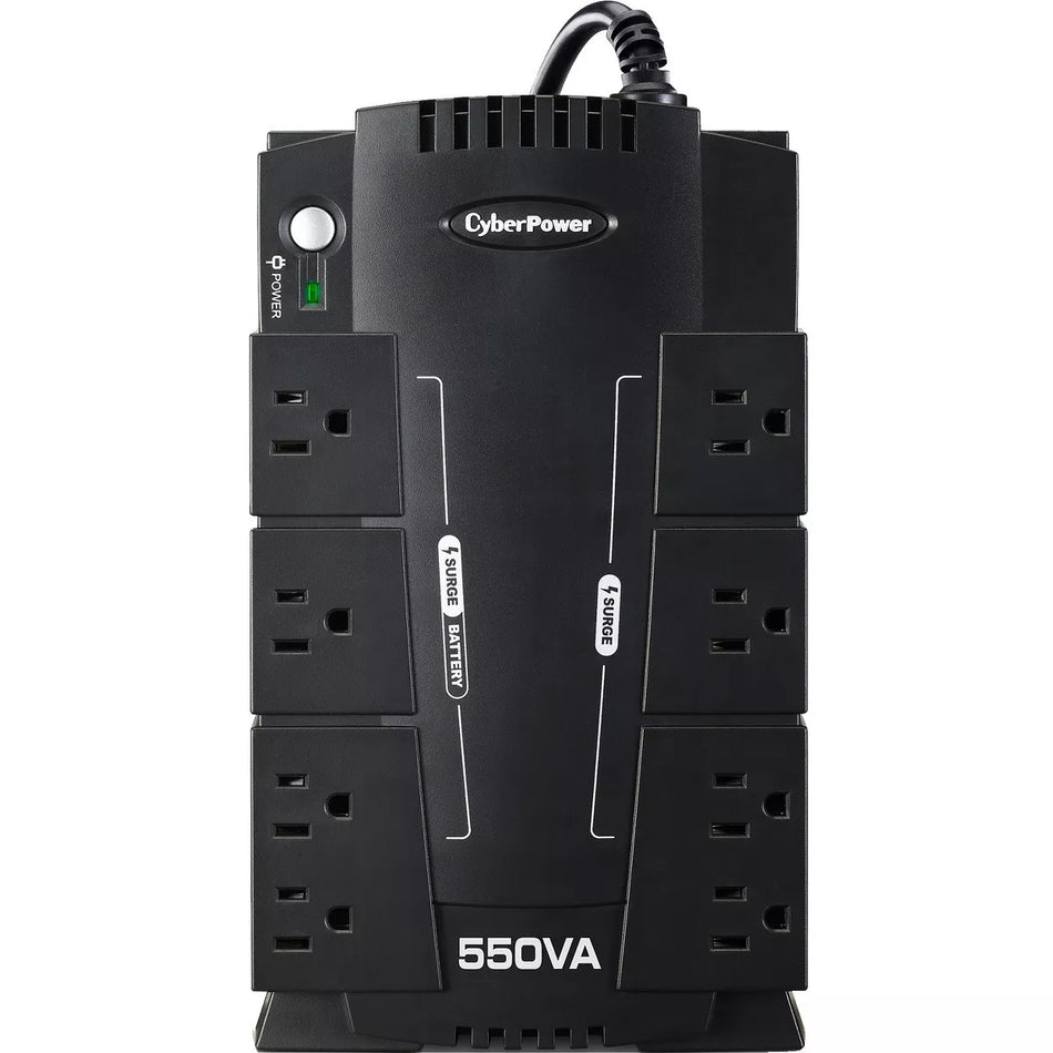 CyberPower Surge Protection & Amp; Battery Backup - Model CP550SLG