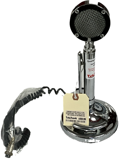 Chrome Silver Eagle D-104 Microphone *Non-Amplified* – Pre-Owned & Refurbished