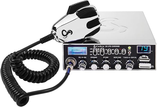 Cobra 29 LTD Chrome AM/FM Professional CB Radio (Factory Refurbished)