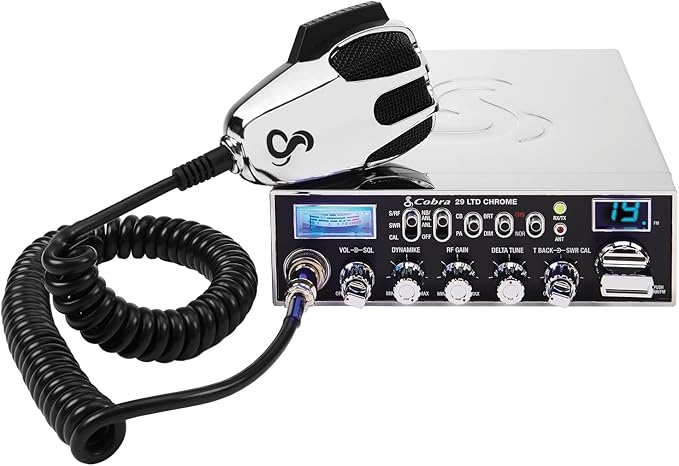 Cobra 29 LTD Chrome AM/FM Professional CB Radio