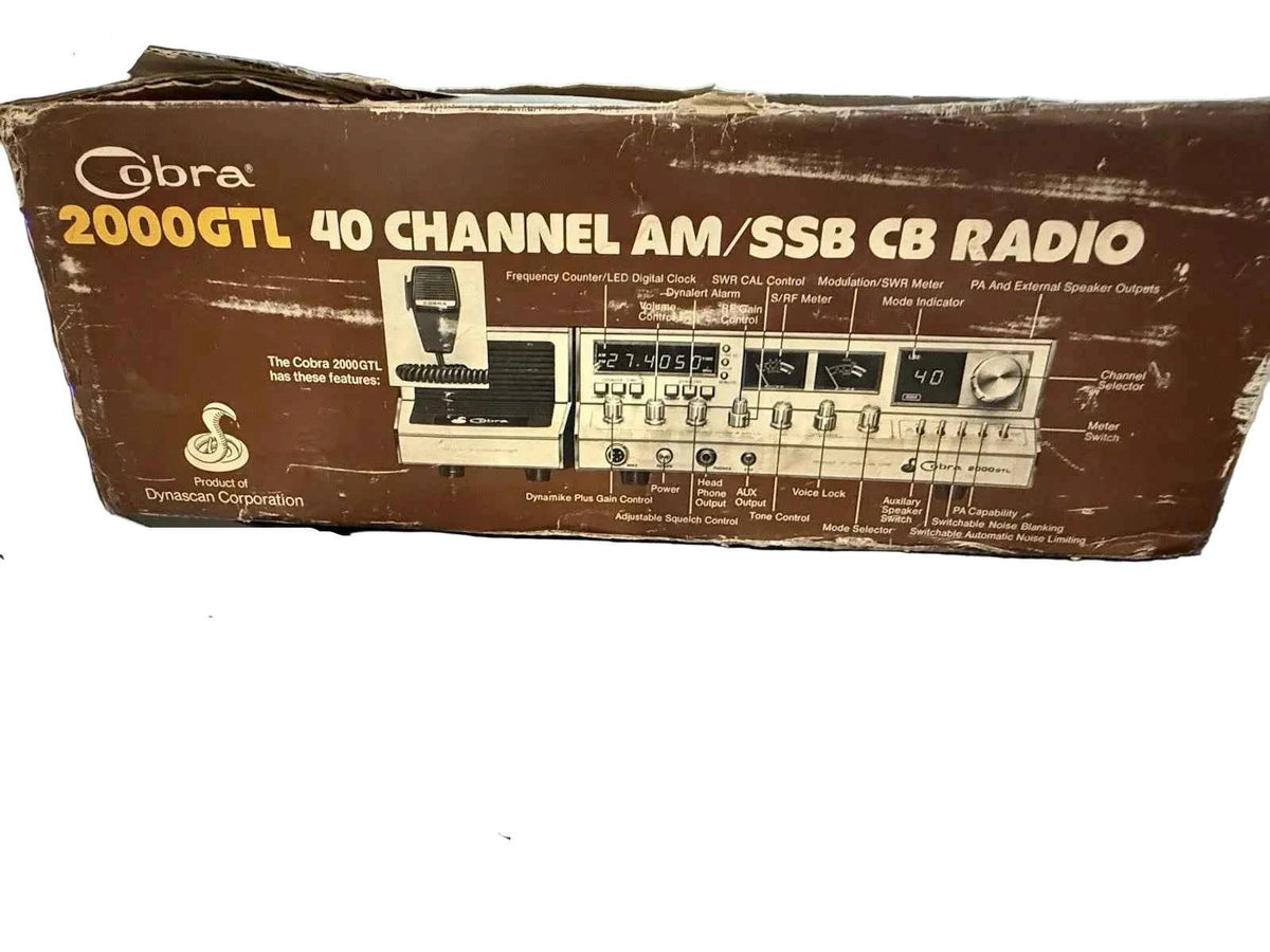 Cobra 2000GTL w/Box (Pre-Owned)-3