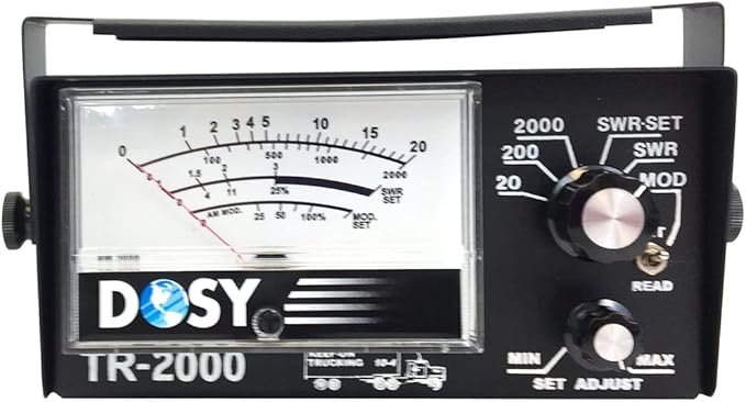 Dosy TR-2000 - Mobile 2000 Watt Power & SWR Meter