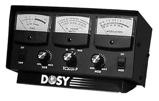 Dosy Inline Watt 1,000 Watt 3-Window Meter TC-3001-P