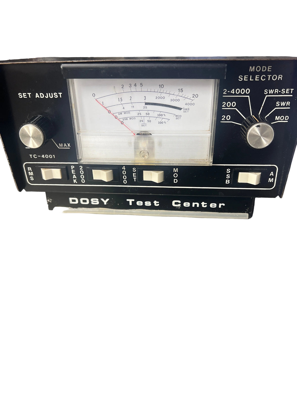 Dosy TC-4001 Test Center SWR/Modulation Meter (Pre-Owned)
