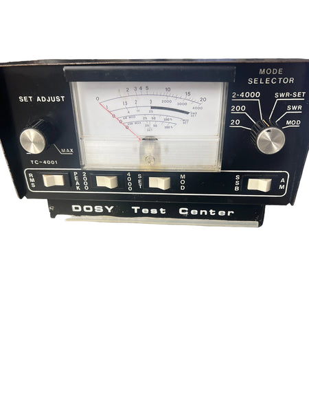 Dosy TC-4001 Test Center SWR/Modulation Meter (Pre-Owned)