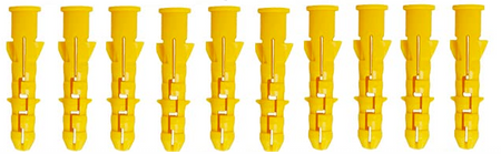 Micro Hole Masonry Anchor - .24" Pilot Hole (10 Pack)