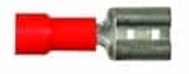 22-16 AWG 4.8MM (FEMALE) RED Spade Wire Connector