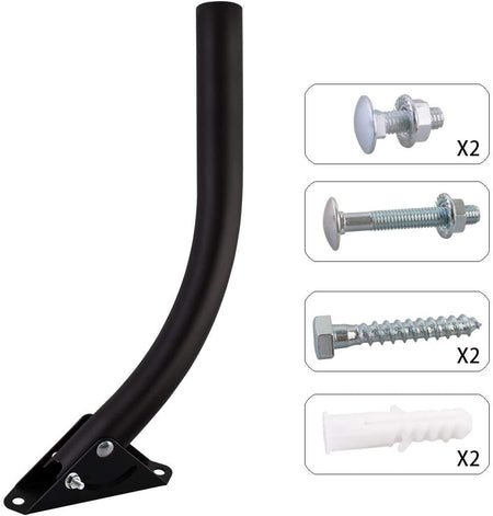 Attic Adjustable Weatherproof Outdoor TV Antenna Mounting Pole