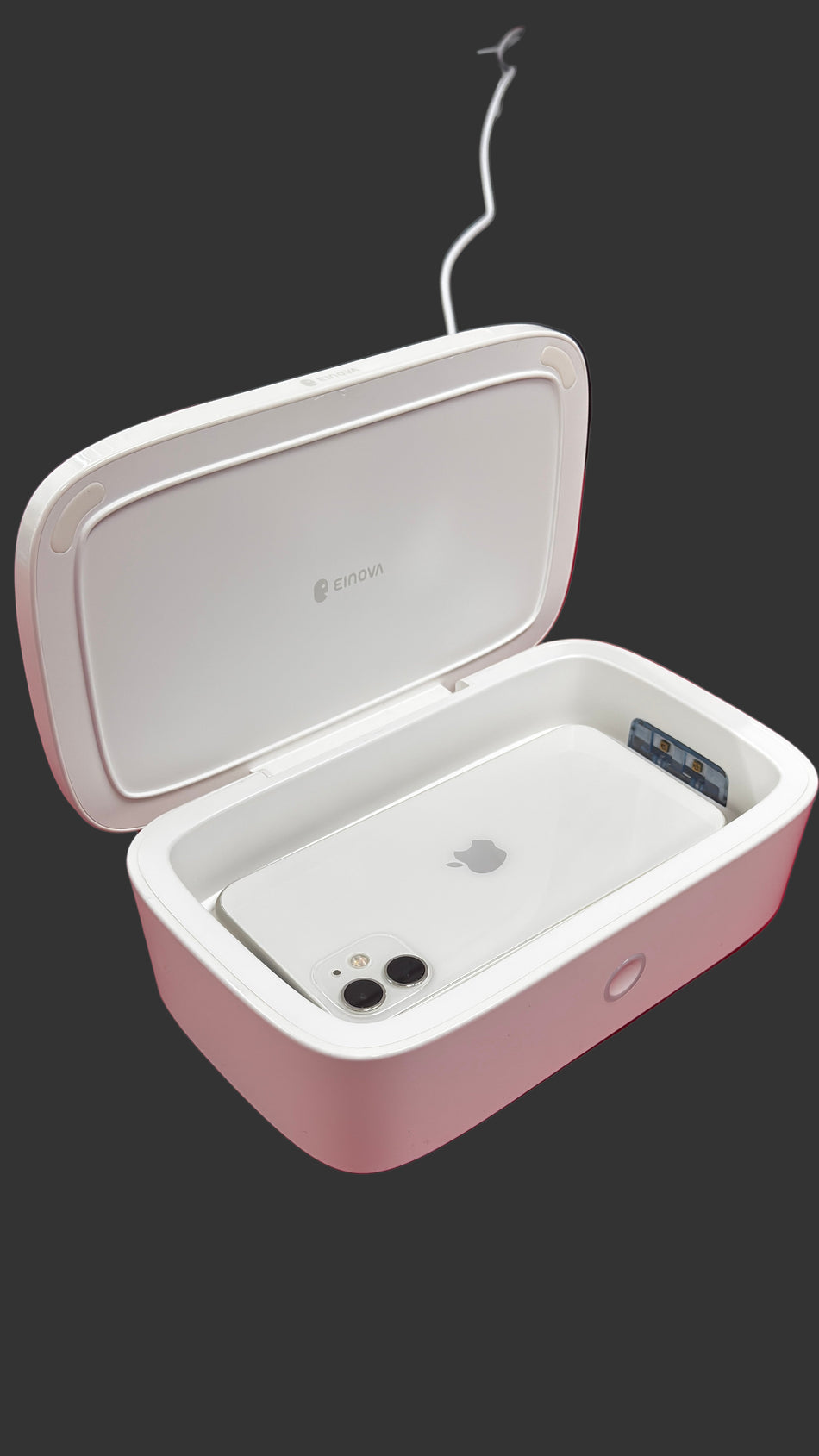 Einova® Mundus UV Phone Sanitizer with Wireless Charging
