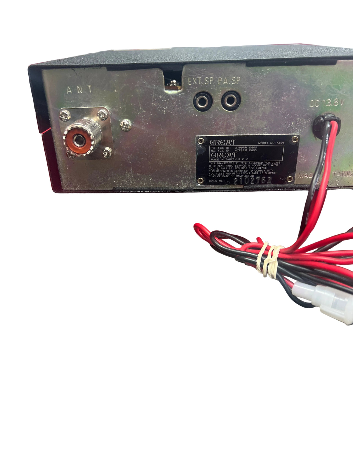 Great 40 Channel CB Radio Model K605 (Pre-Owned)