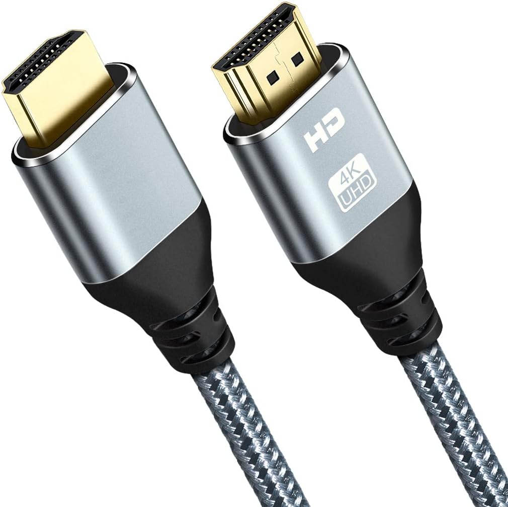 HDMI 2.0 Cable – 30 Ft 4K 60Hz High-Speed 18Gbps with HDR, HDCP 2.2, 28AWG