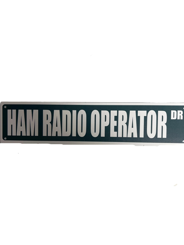 Ham Radio Operator Sign