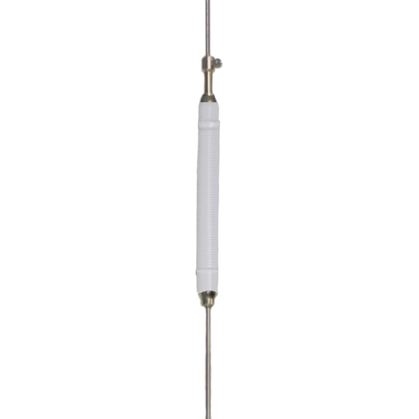  Hustler Dual Mirror Mount CB Antenna Kit #HQD, featuring a whip antenna.